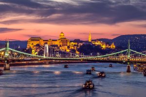 Budapest illuminé